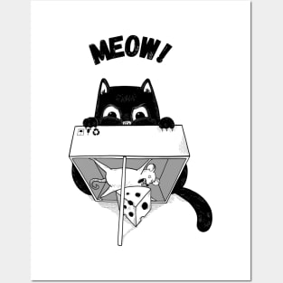 MEOW! Posters and Art